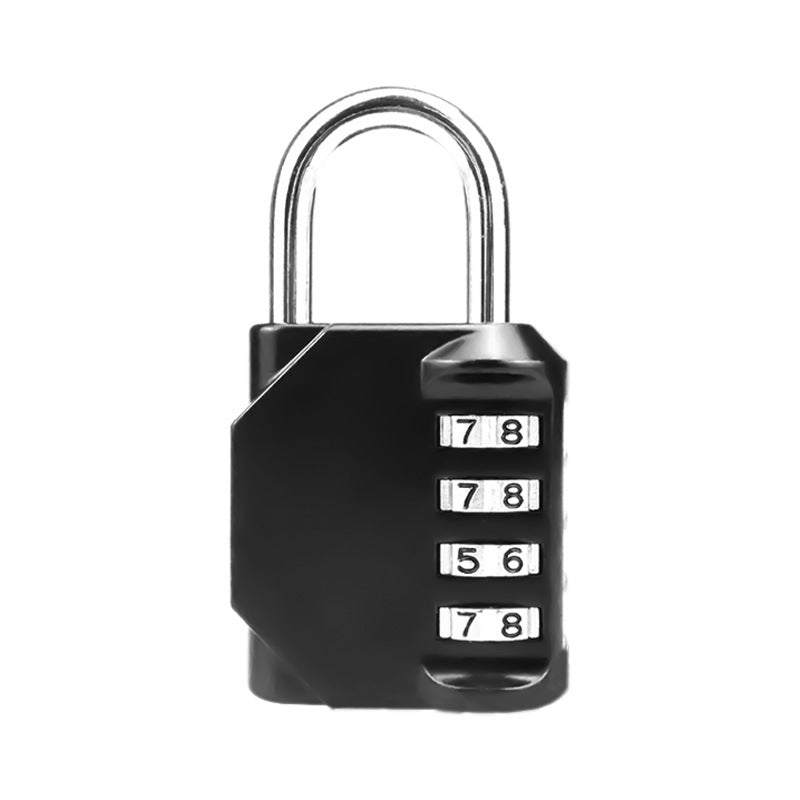 Large Zinc Alloy Combination Lock Padlock Anti-theft