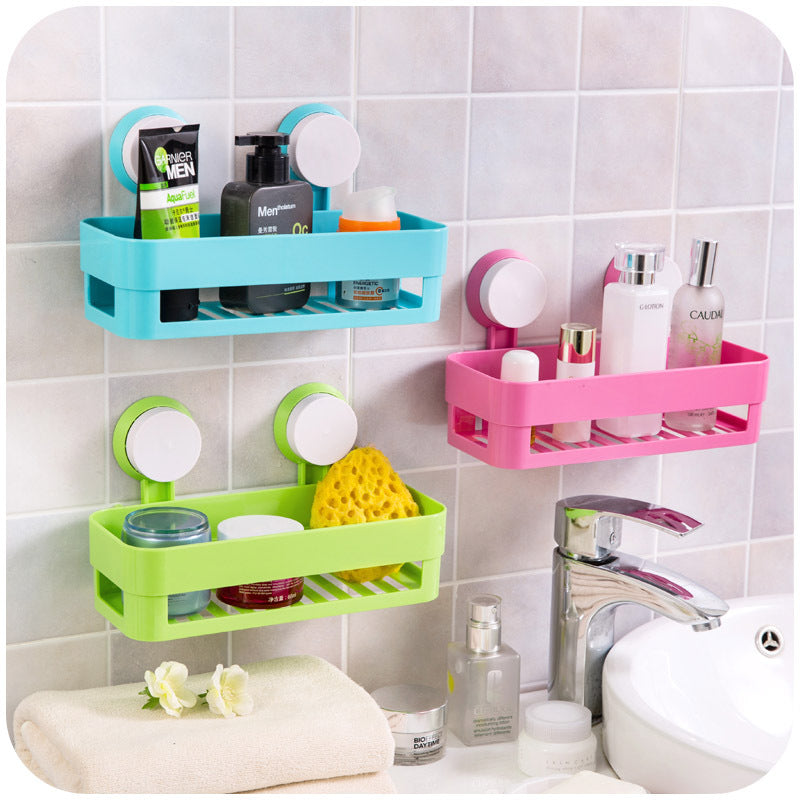 Bathroom Kitchen Storage Rack Punch-free Wall-mounted Storage Rack