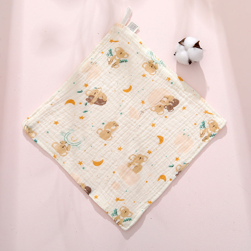 4-layer Cotton Cloth Class A Soft Saliva Towel