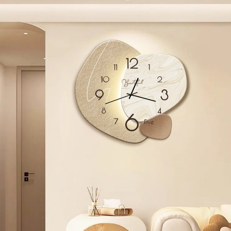 Living Room Affordable Luxury Fashion Simple And Modern Decoration Clock