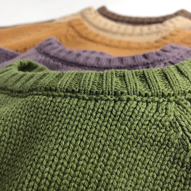 Baby Retro Pullover Knitwear Top