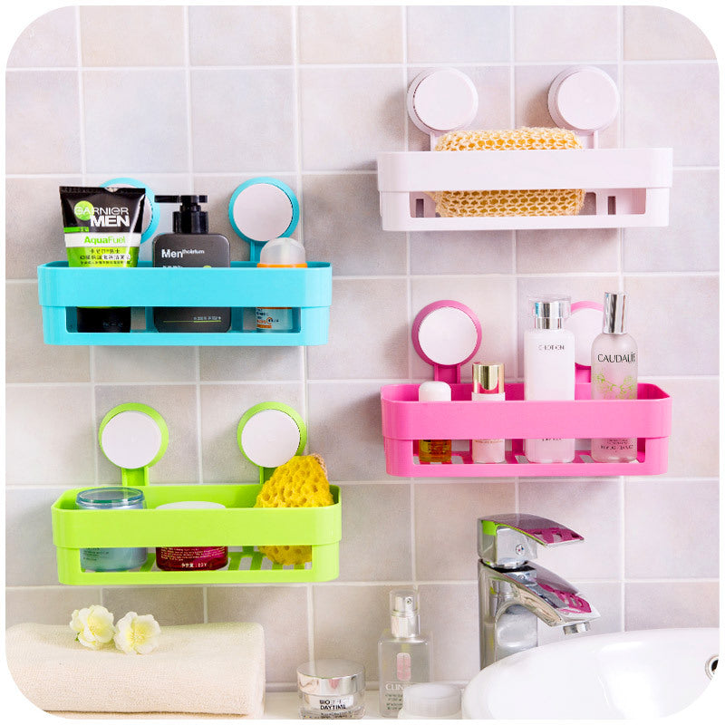 Bathroom Kitchen Storage Rack Punch-free Wall-mounted Storage Rack