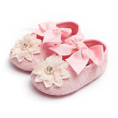 Toddler Baby Girls Shoes Soft Sole Crib Newborn