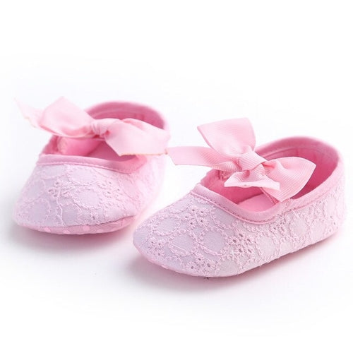 Toddler Infant Baby Girl Flower Shoes Crib Shoes