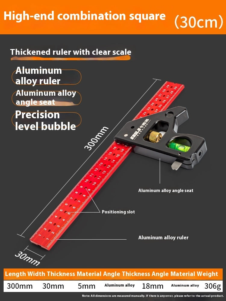 Activity Angle Square Woodworking Heavy-duty Combination Mobile L-square