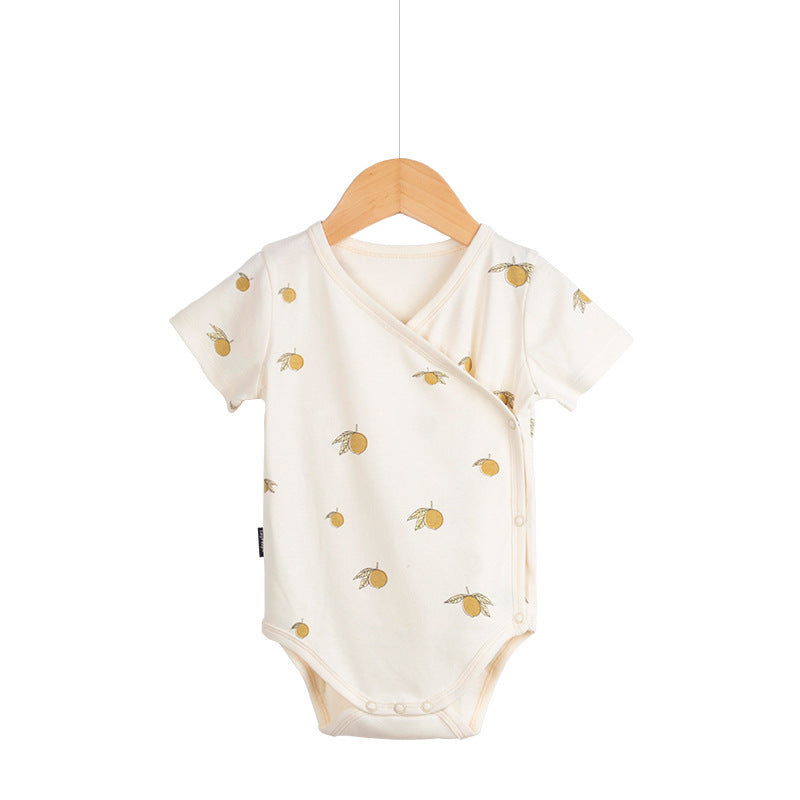 Baby Summer Cotton Monk Dress Bodysuit Lightweight Baby Romper