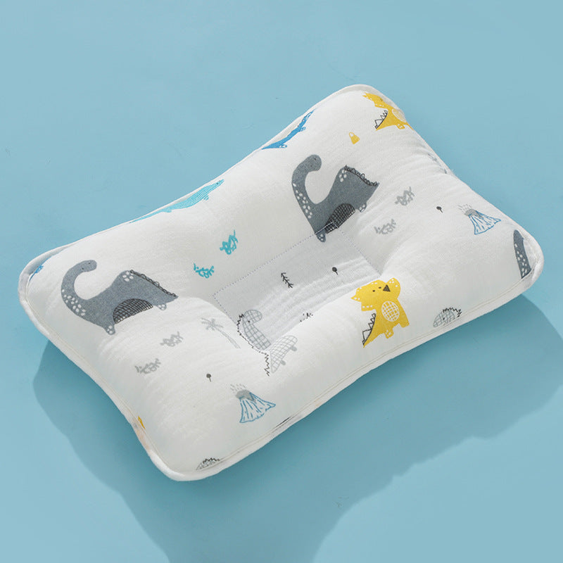 Baby Cartoon Supplies Anti-deviation Head Memory Foam Baby Pillow