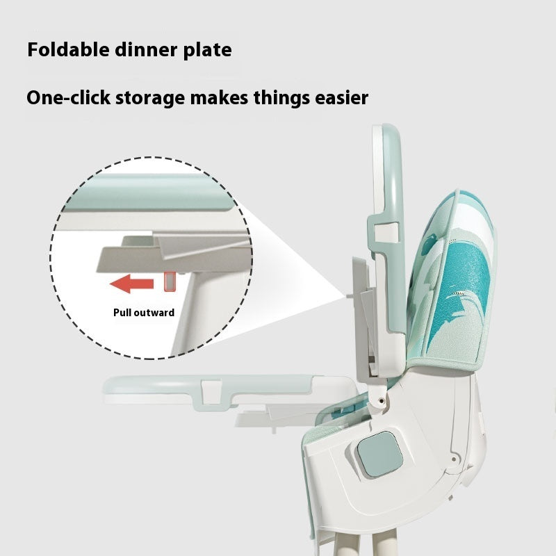 Baby Dining Chair Adjustable Children's Tables And Chairs