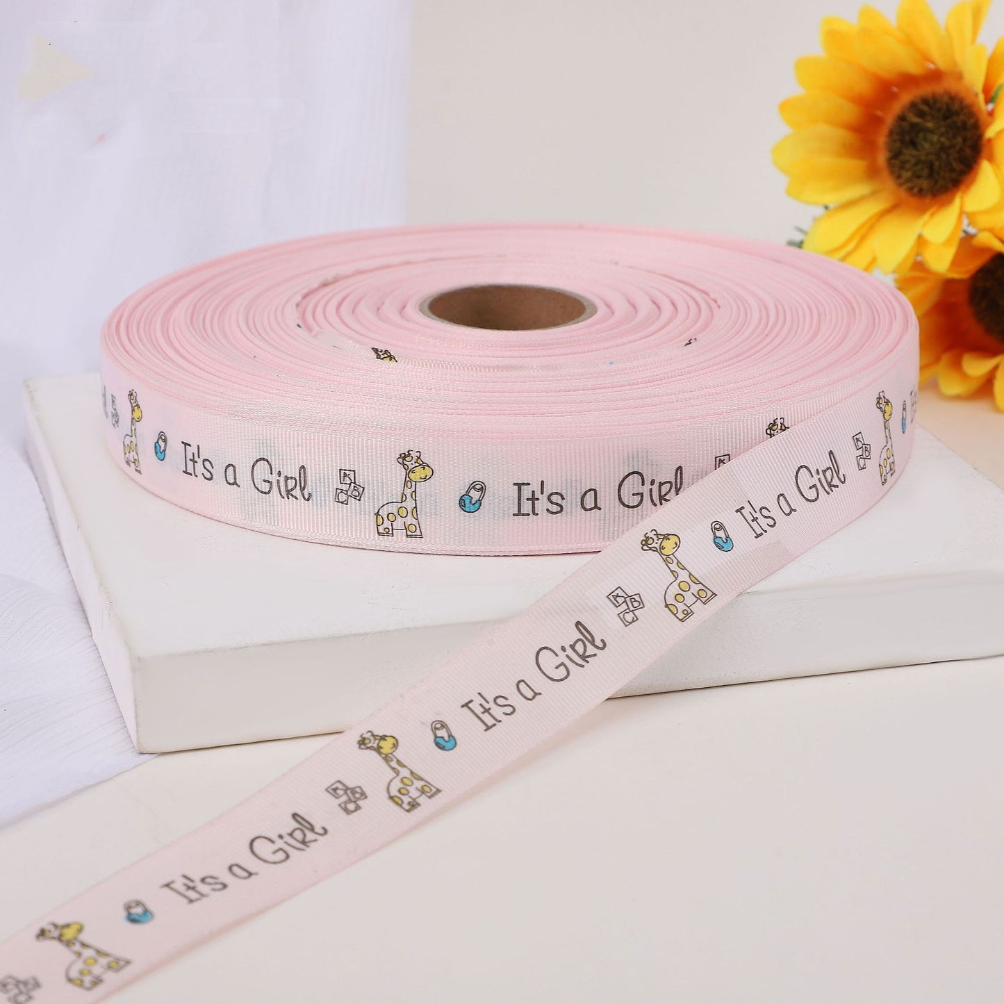 Colorful Baby Printed Ribbon DIY Baby Products Milk Bottle Packaging Tape