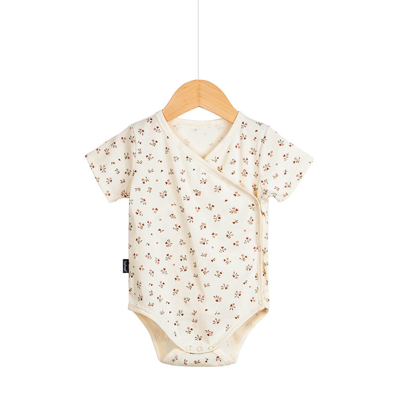 Baby Summer Cotton Monk Dress Bodysuit Lightweight Baby Romper