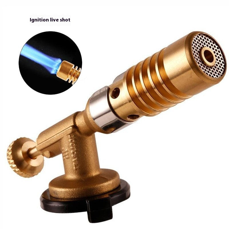 Copper Flame Gun Household Welding Gun Small Spray Gun Handheld Nozzle