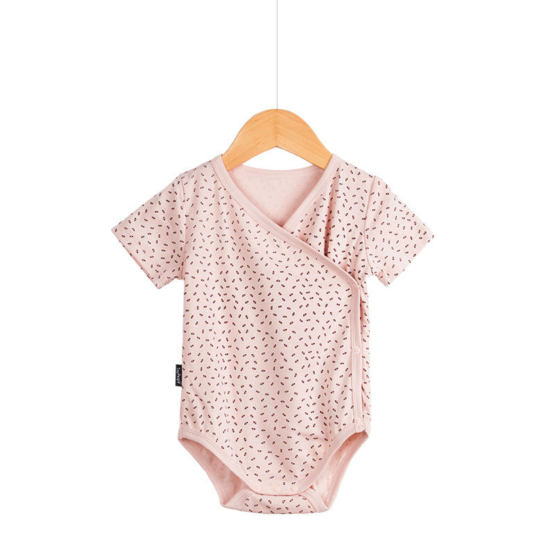 Baby Summer Cotton Monk Dress Bodysuit Lightweight Baby Romper