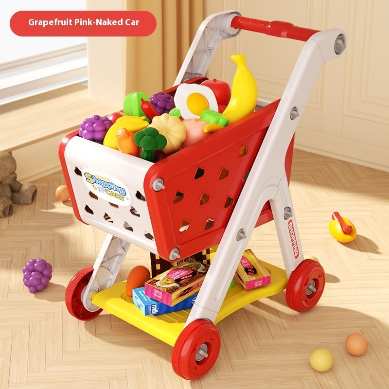 Shopping Cart Toy Baby Trolley Play House