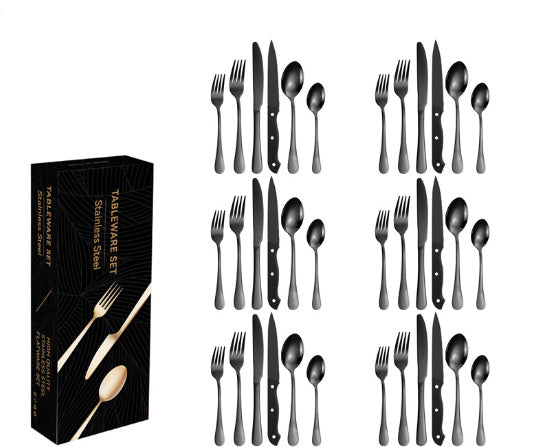 Tableware Set Stainless Steel Tableware For Combo 8 People