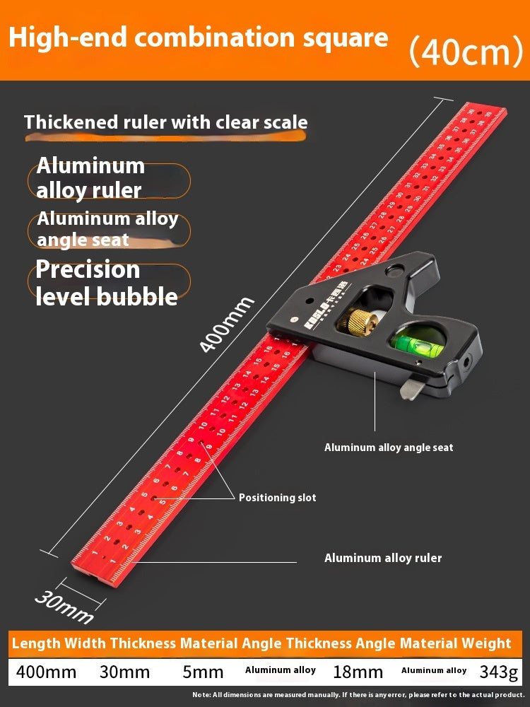 Activity Angle Square Woodworking Heavy-duty Combination Mobile L-square