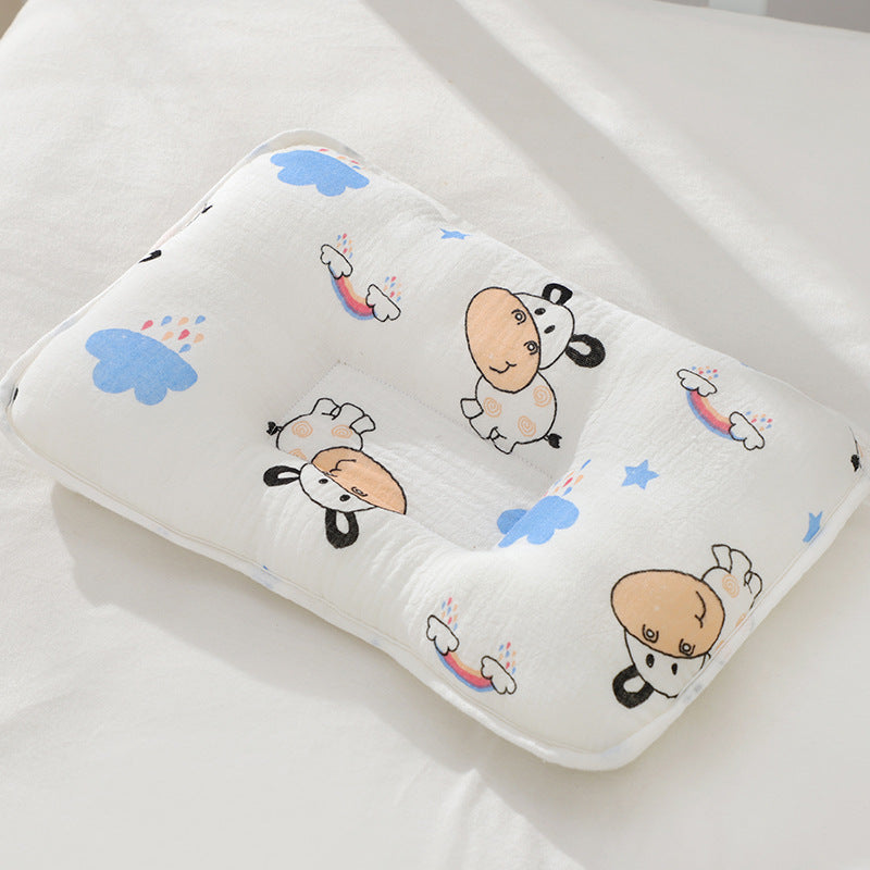 Baby Cartoon Supplies Anti-deviation Head Memory Foam Baby Pillow