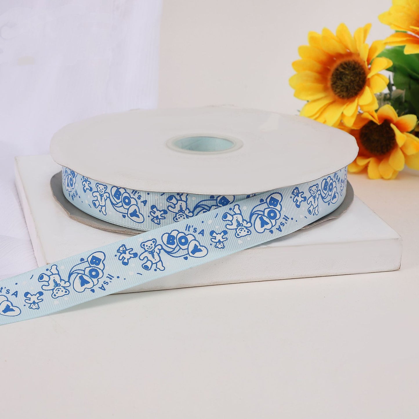 Colorful Baby Printed Ribbon DIY Baby Products Milk Bottle Packaging Tape