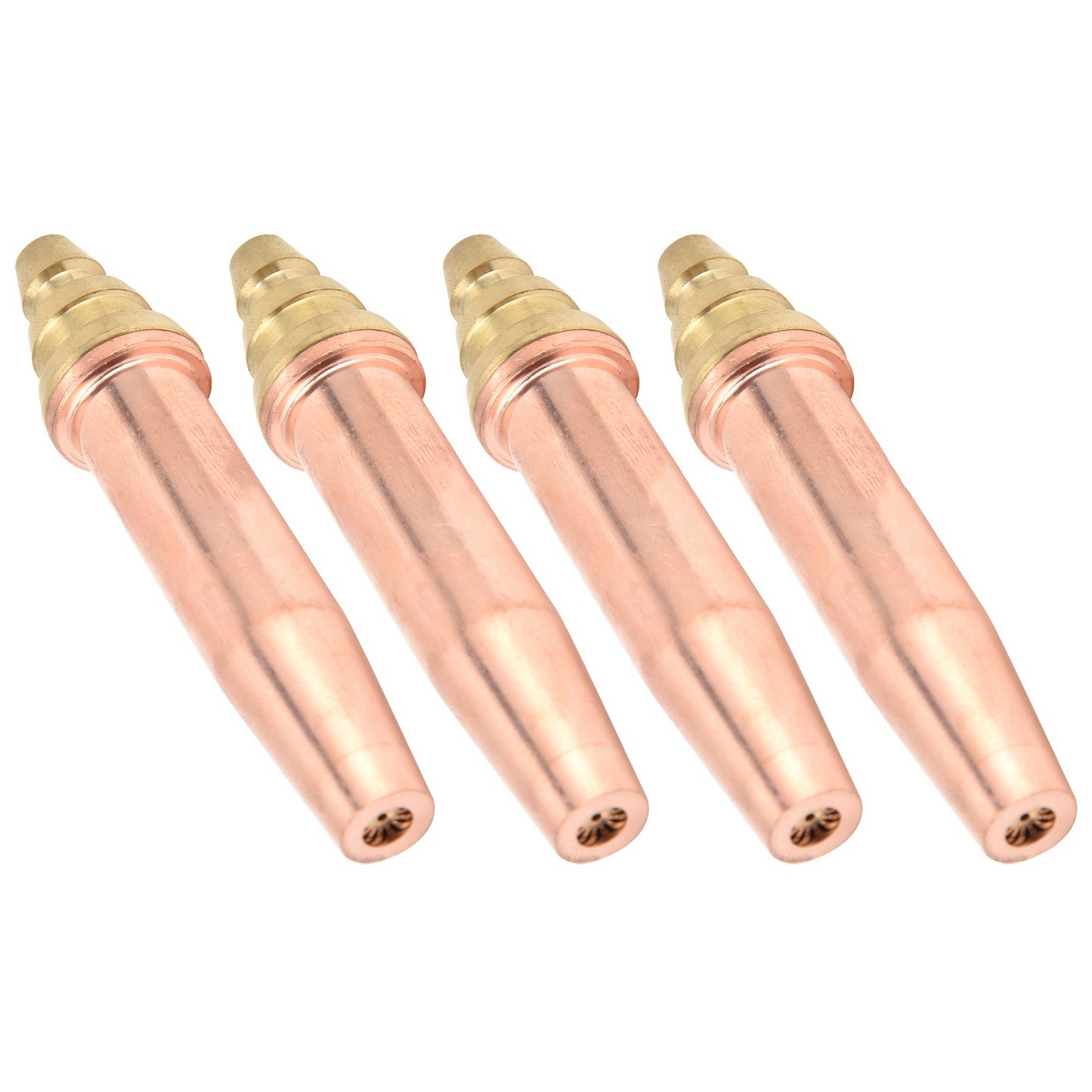 4Pcs Propane Cutting Torch Tips High Temperature Resistance Fast Cutting Isobaric Cutting Nozzle2#