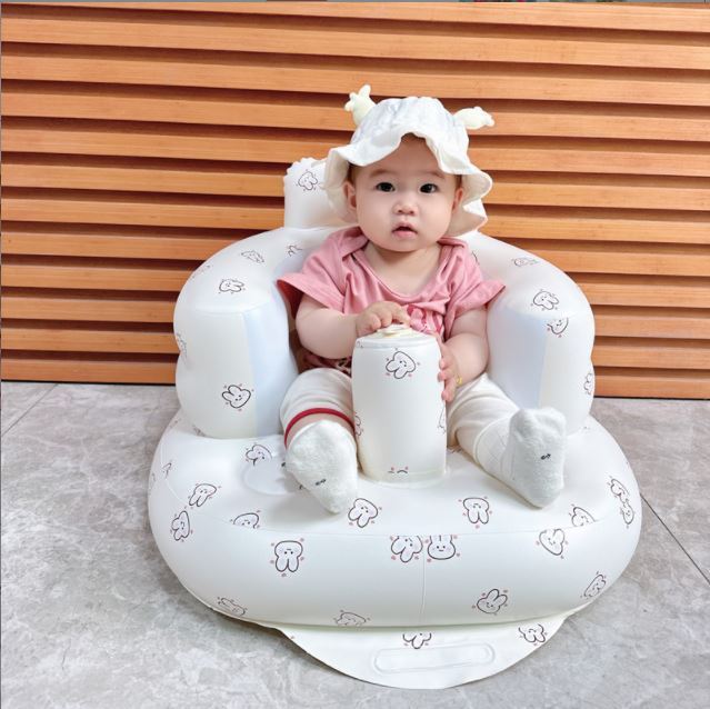 Portable Inflatable Baby Dining Chair For Bathing And Swimming