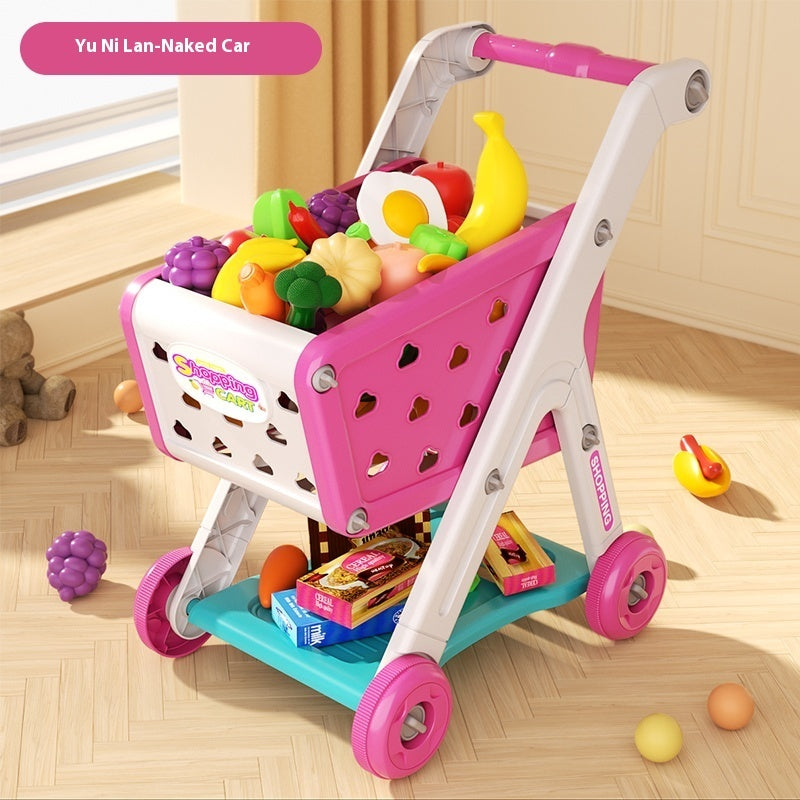 Shopping Cart Toy Baby Trolley Play House