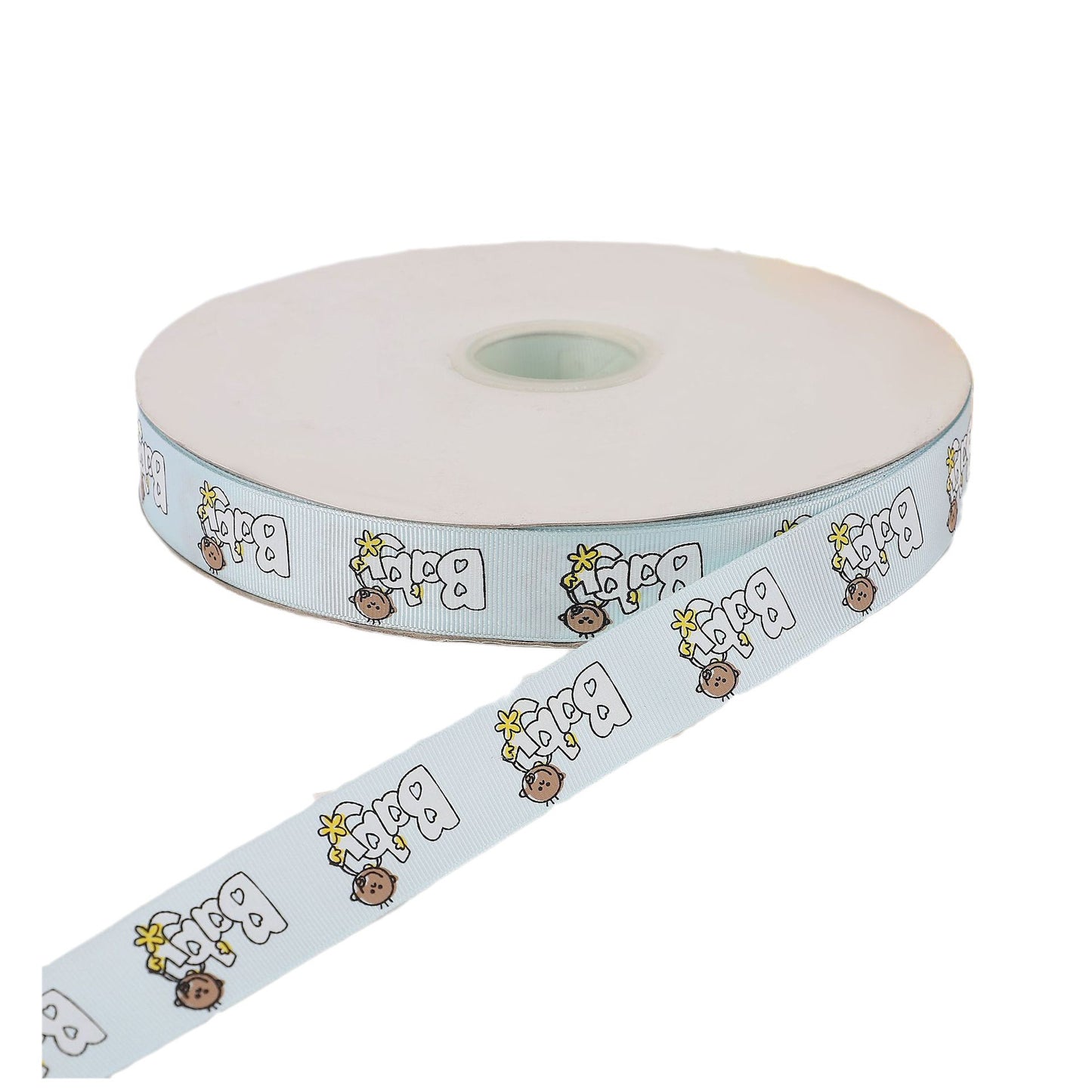 Colorful Baby Printed Ribbon DIY Baby Products Milk Bottle Packaging Tape