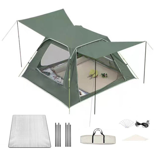 Outdoor SunProof WindProof Quick-Opening Tent Lightweight Waterproof Foldable Tent Full-Automatic Camping Picnic Sunshade Sunscreen Tent