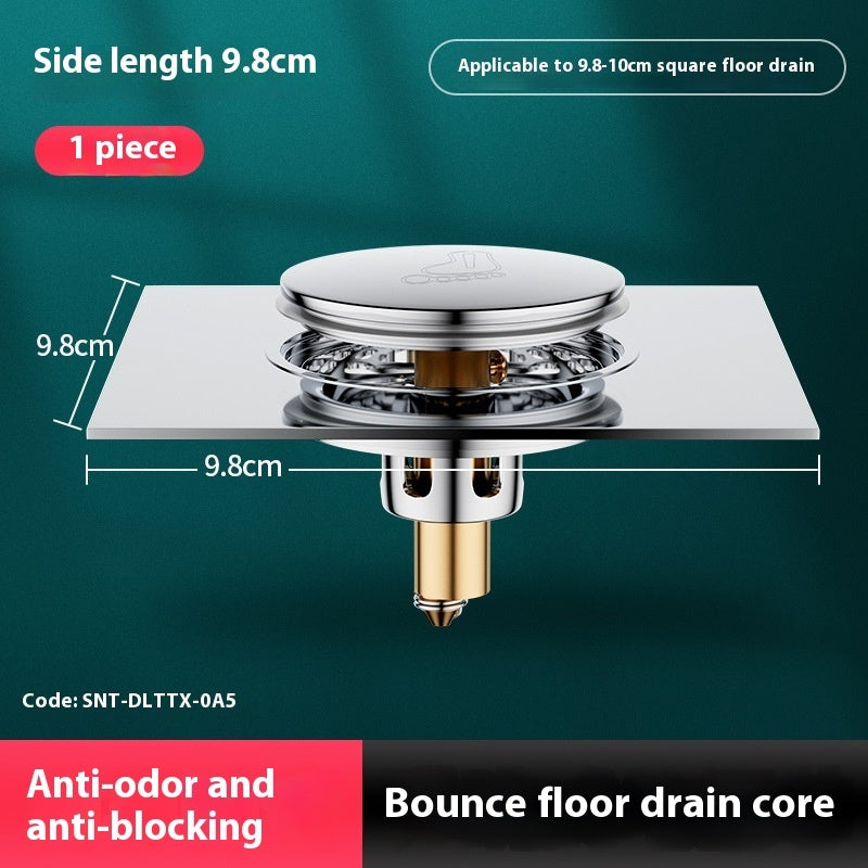 Bathroom Deodorant Floor Drain Core Universal Sealing Cover