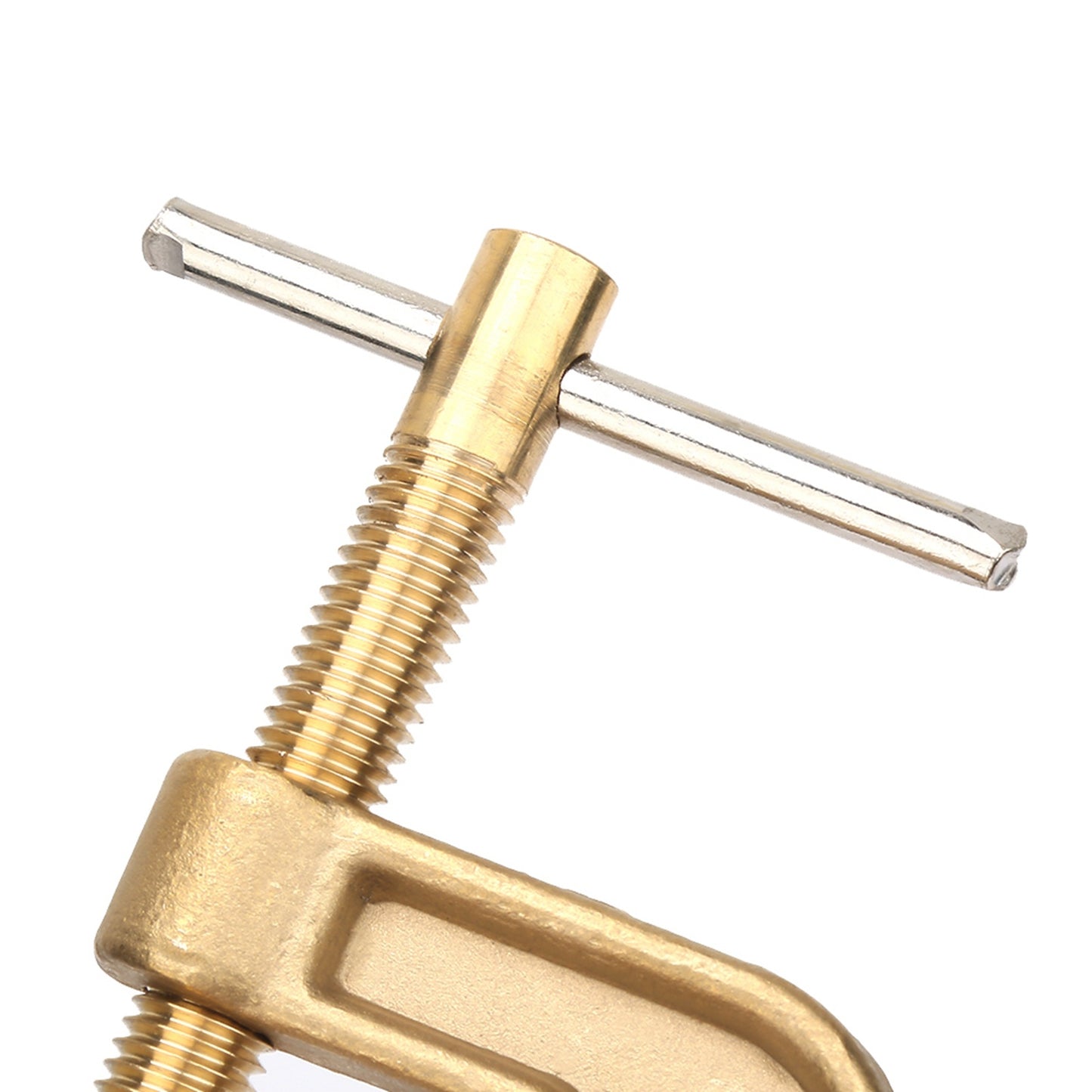 500A Brass Material Classical G Shape Ground Welding Earth Clamp for Welding Machine