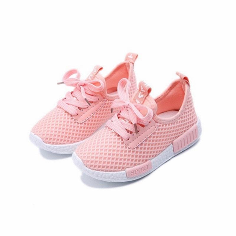 Spring Autumn Kids Shoes for Girls Fashion Mesh Casual Children